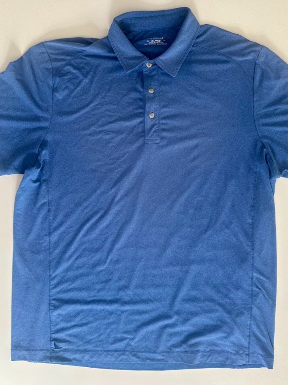 UNTUCKit Clavidor Performance Polo - XL - Blue